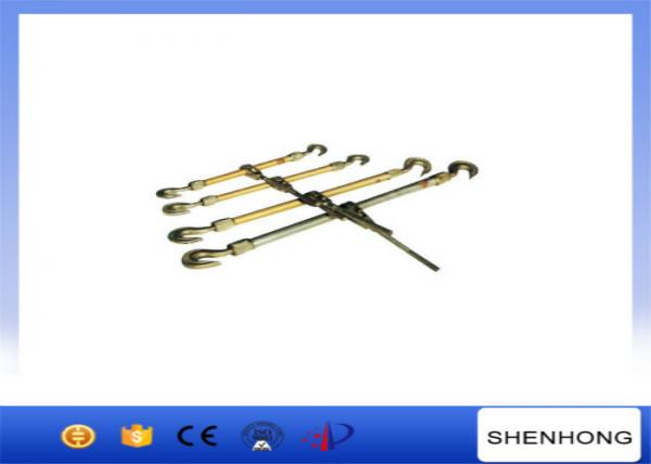  China SJS-3 30KN Double Hook Ratchet Turnbuckle For Tightening Conductor and Wire supplier
