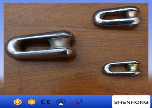  China SLU-8 U Shape Pilot Wire Rope Connectors Fixed Joints Anti Bend For Pulling 80KN Rated load supplier