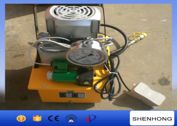  China Small Volume GYB-700 220V Hydraulic Pump Electric Motor Single Acting 1400R / Min supplier