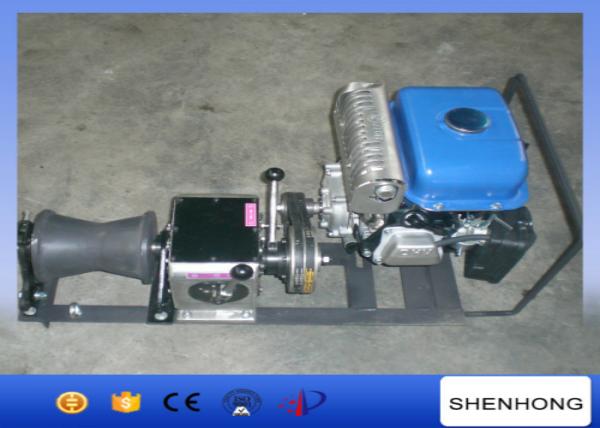  China Steel Gas Engine Powered Winch 1 Ton With Yamaha Gasoline Engine MZ175 supplier