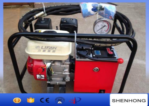  China Super high pressure double speed gasoline engine hydraulic pump station supplier