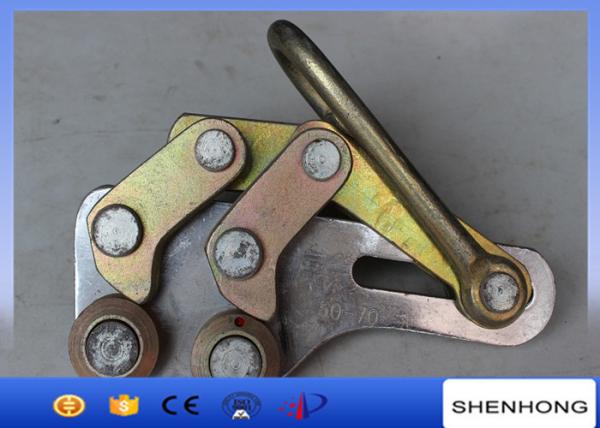  China Tight Cable Wire Clamps Electrical Half – Moon Shape 20-60 KN Destructive Load supplier