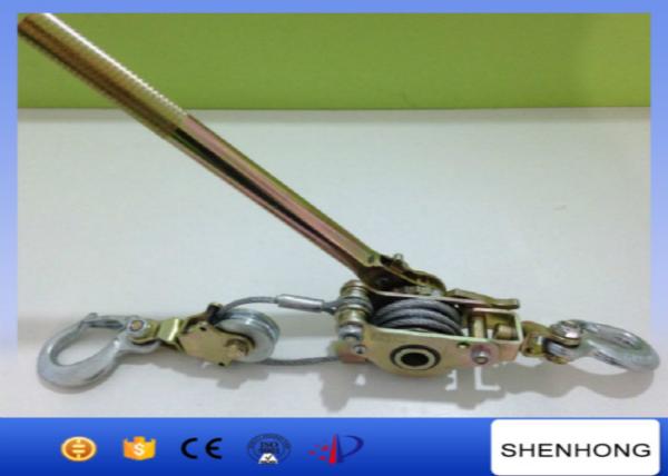  China Tightening Wire Rope A Series Hand Operate Ratchet With Drawing Wire Tool supplier