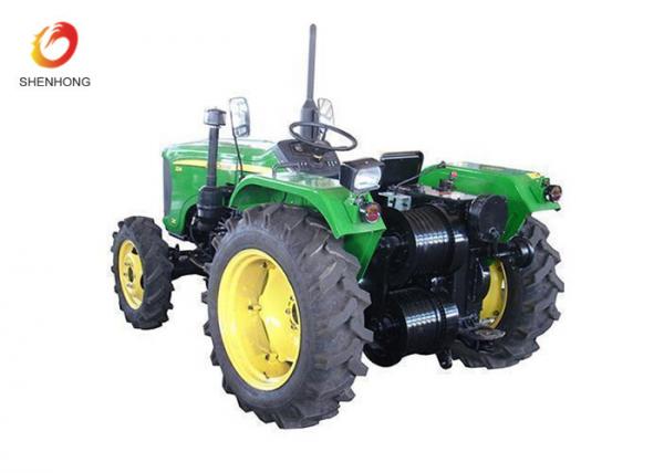 Tractor Small Cable Puller For Pulling , Assembling And Tensioning Of Overhead Conductor And OPGW
