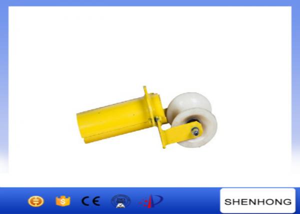  China Underground Cable Laying Equipment / Bell Mouth Cable Pulling Rollers supplier
