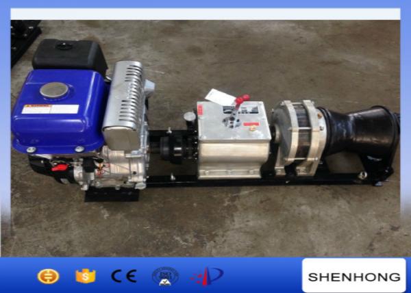  China YAMAHA Gas Engine Powered Winch / Cable Pulling Winch 5T Load Capacity supplier