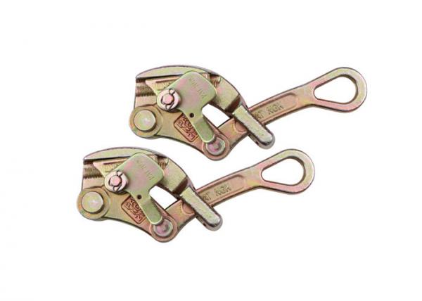  China Zinc Plating 4140 Alloy Steel 22mm 20kn Cable Pulling Clamp supplier