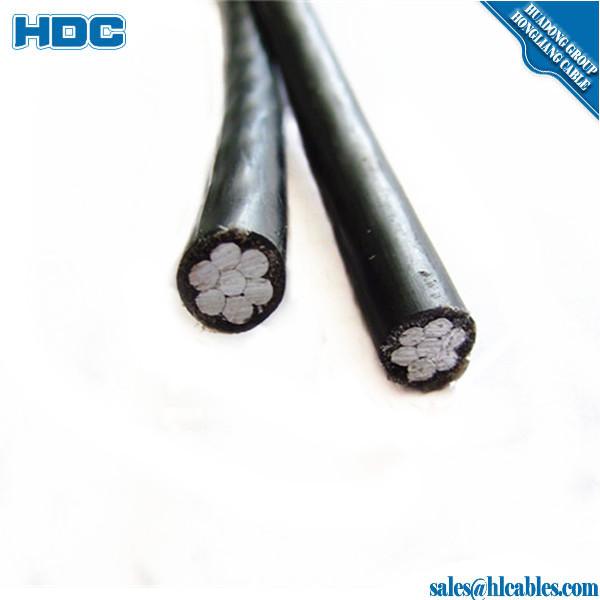 duplex cable SHEPHERD AWG #6/7 AAC for Philippines Duplex Cables