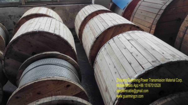  China Galvanized Barrier cable 1/2" EHS, Class A supplier