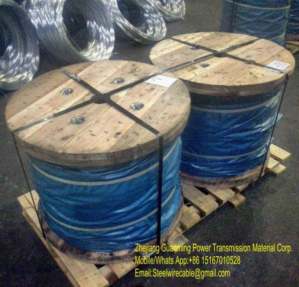Galvanized Cattle cable 3/8" EHS