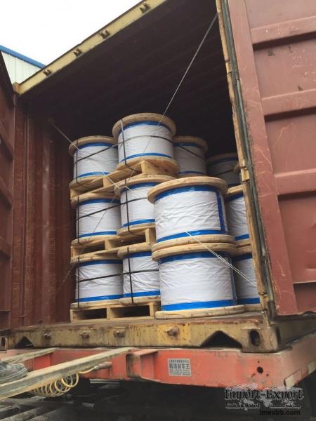 Galvanized Steel Wire Strand 7×2.65mm for ACSR With ASTM B 498