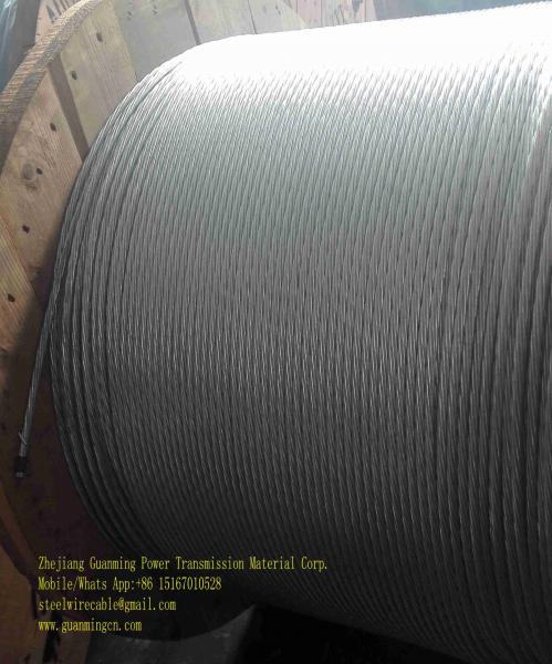 Thép mạ kẽm làm lõi ACSR đã bện tao,19×2.0mm
