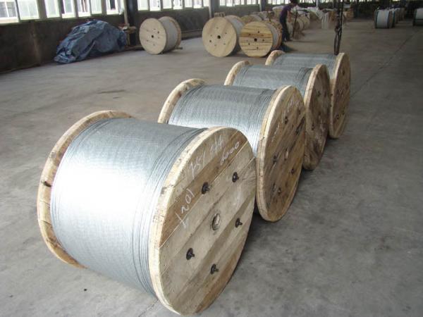  China Zinc Coated Steel Wire Strand 1×7 supplier
