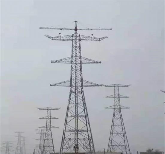 10 – 500KV Double Circuit Lattice Transmission Tower