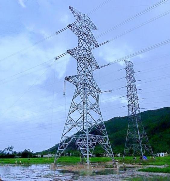  China 110 Kv Telecommunication Antenna Lattice Steel Towers Hot Dip Galvanized supplier