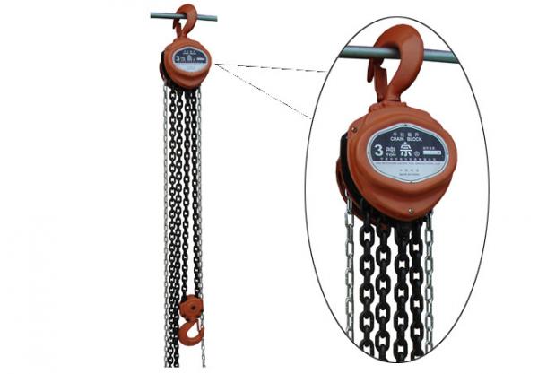  China 12m Manual Chain Hoist 200KN Transmission Line Stringing Tools supplier