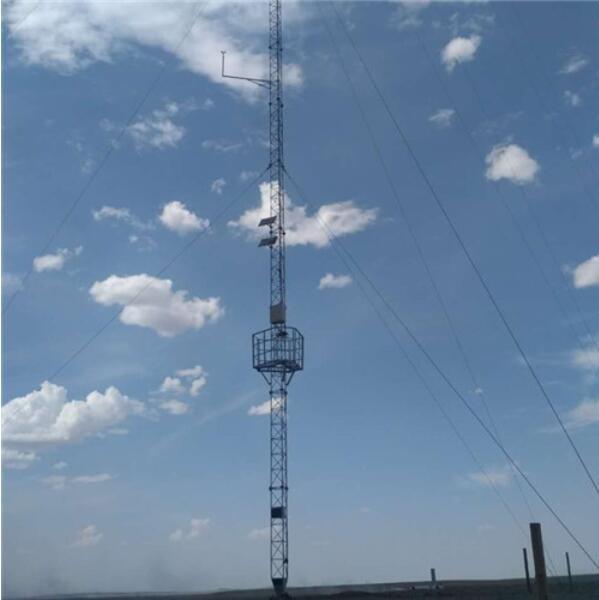 15 – 80m Height Galvanized 3 Legged Tubular Steel Tower For Telecommunication