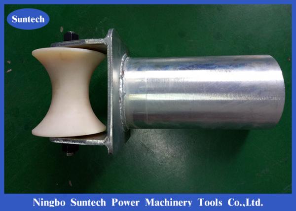 200mm Steel Bellmouths Heavy Duty Cable Rollers For Tube Entrance