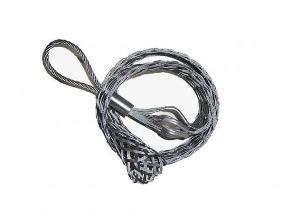 20 KN Steel Electrical Cable Pulling Grips Single Head Type