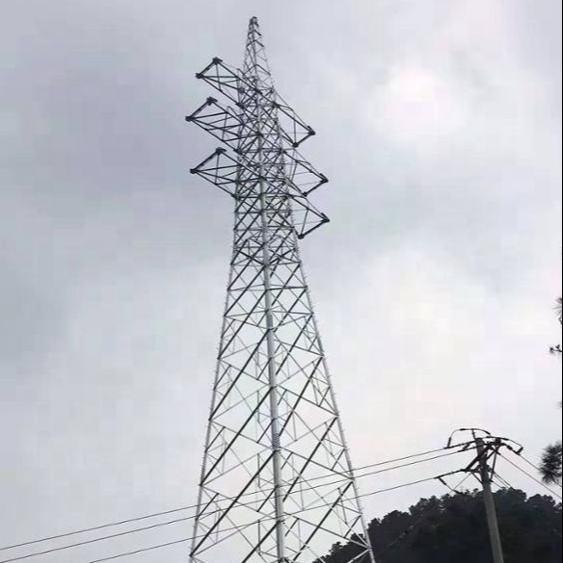 China 220KV Transmission Line Steel Tower 4 Legs Lattice Tower supplier