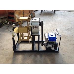 30KN SFJ Model Cable Winch Puller Accurate Positioning With Gasoline Engine
