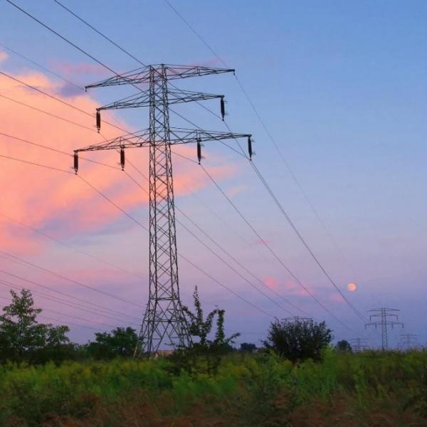 33kv 130kv 500kv Lattice Steel Towers Power Transmission Line