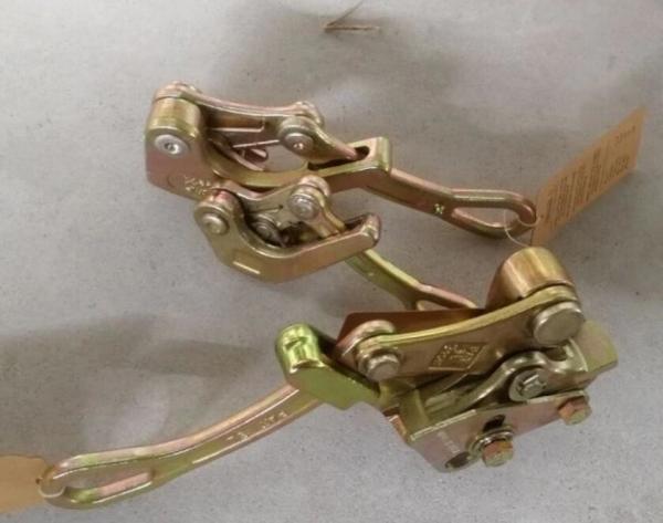 3 Ton Metal Cable Gland Clamp / Self Gripping Come Along Clamp