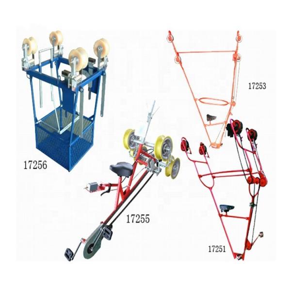  China 400mm 500mm Overhead Line Inspection Trolleys 1KN supplier