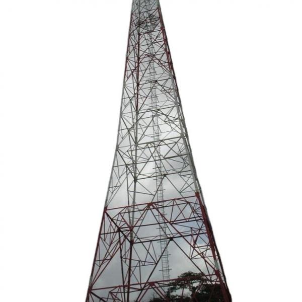  China 4 Legged Site Project Telecommunication Steel Tower With Bracket supplier