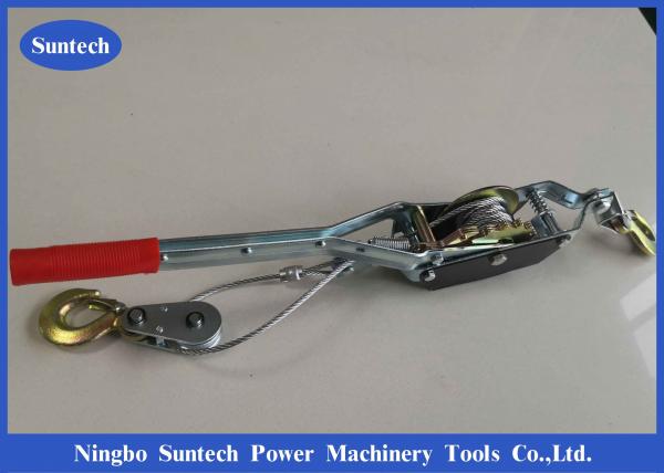  China 4T Cable Hand Puller Wire Rope Transmission Line Stringing Tools Puller supplier