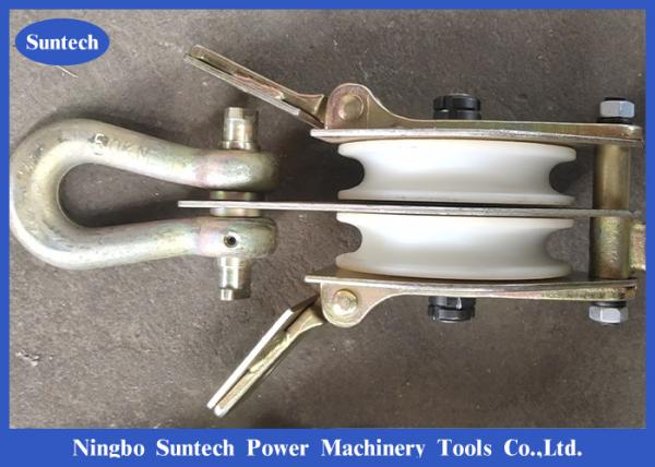 50kn Dual Sheave Hoist Pulley Block And Tackle