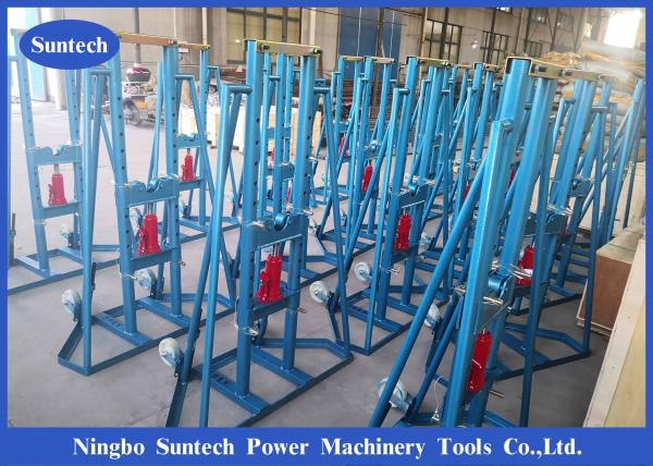  China 50kn Hydraulic Lifting Jack Electrical Stringing Cable Drum Jack supplier