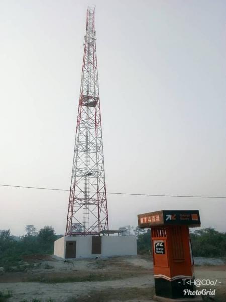50KPa Telecommunication Steel Tower Angular Hot Dip Galvanized