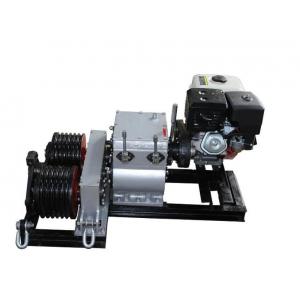  China 5 Ton Double Capstan Cable Winch Puller With Honda GX390 Engine 13HP supplier