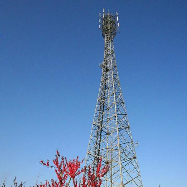  China 60m Self Supporting WiFi Telecommunication Telecom Tower supplier