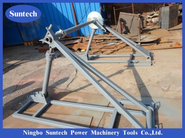  China 70 KN Underground Cable Reel Stand For Stringing Construction supplier