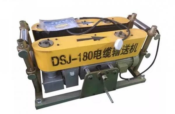  China 7m/Min Dia30mm Cable Pusher Machine With Electric Engine supplier