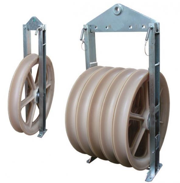 China 822mm Large Diameter Bundled Conductor Stringing Pulley Block supplier