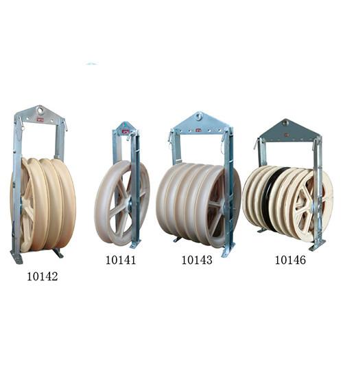  China 822mm MC Nylon Conductor Pulley Block Wire Cable Stringing Blocks supplier