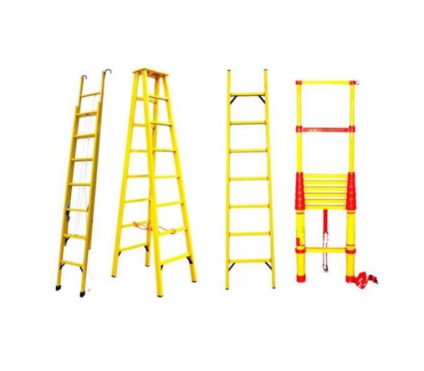  China 8m FRP Fiberglass Extension Ladder Construction Safety Tools supplier