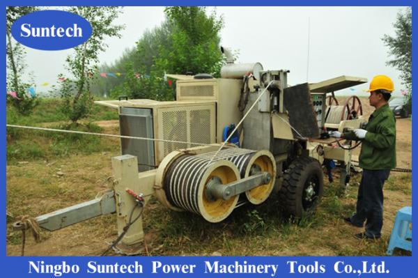 90KN Hydraulic Cable Puller Wire Tensioner For Stringing Overhead Line