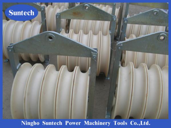 China 916mm Bundled Conductor Stringing Pulley Blocks For Overhead Line supplier