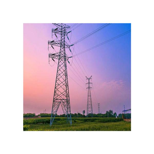  China Angle Steel 10kV To 750kV Power Transmission Tower supplier