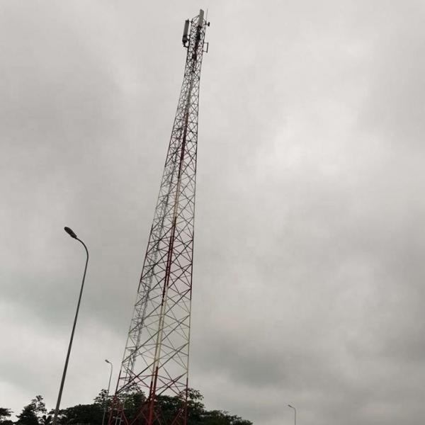  China Antenna Lattice Q255 Telecommunication Steel Tower supplier