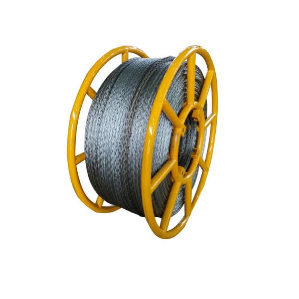 Anti Twisting Galvanized Braided Wire Rope Non Rotating 1000 Meter Per Reel