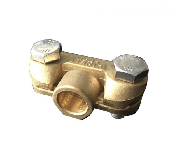 Ball Blast Trolley Line Brass Wire Bracket Clamp For Transmission Tower