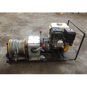 Compact Electric Cable Winch Puller Reliable Honda Engine Stringing Wire