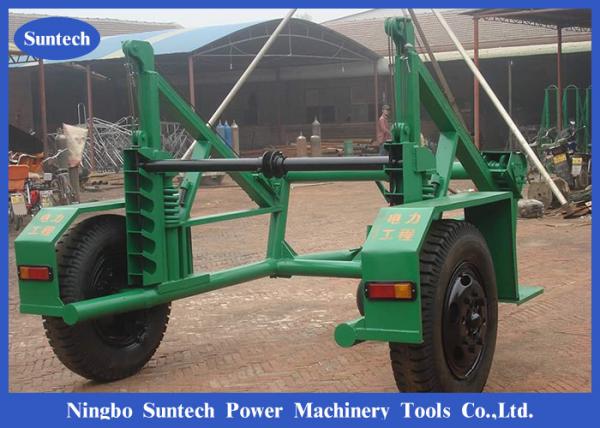  China Customized Cable Drum Trailer 3T 12T High Load Bearing Capacity supplier
