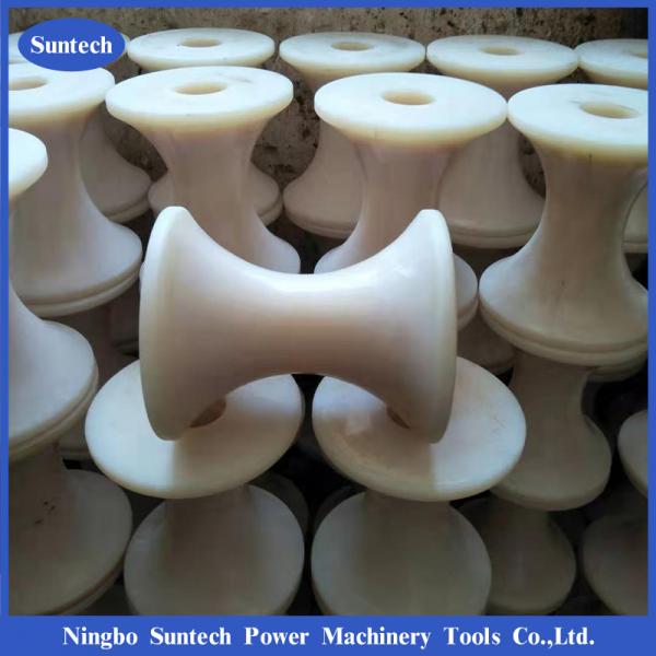  China Customized Durable Nylon Sheave Wheel Cable Laying Roller supplier