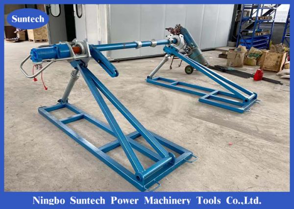  China Electrical Carrying Hydraulic Cable Drum Stand For Puller Tensioner supplier